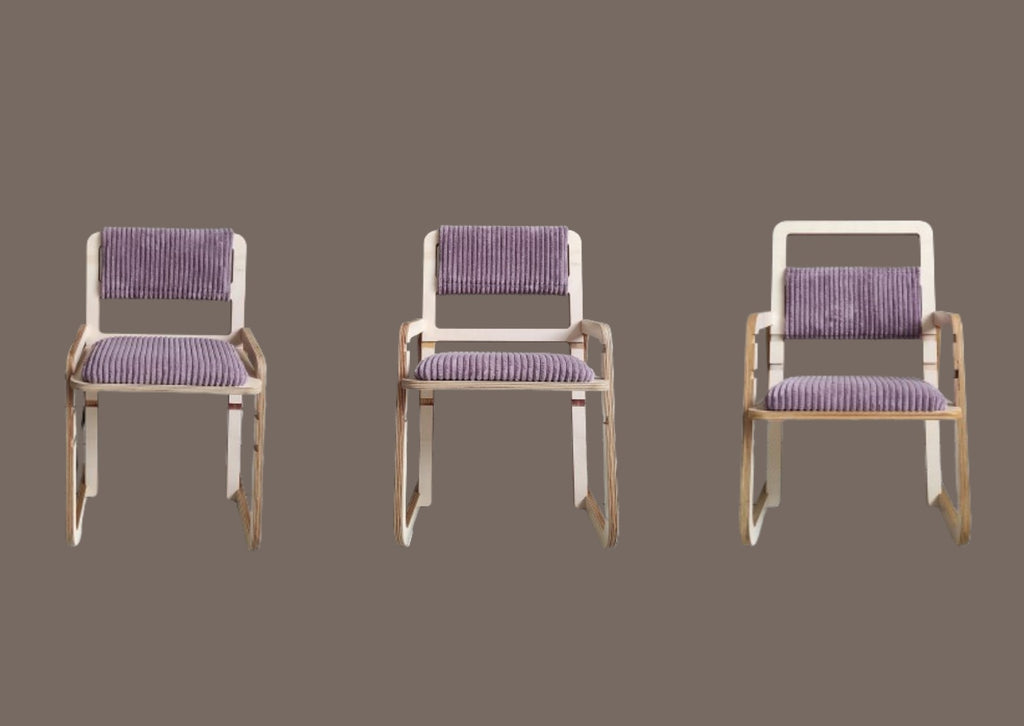 close-up detail of the ergonomic cannon pink kids chair showing its adjustable seat mechanism