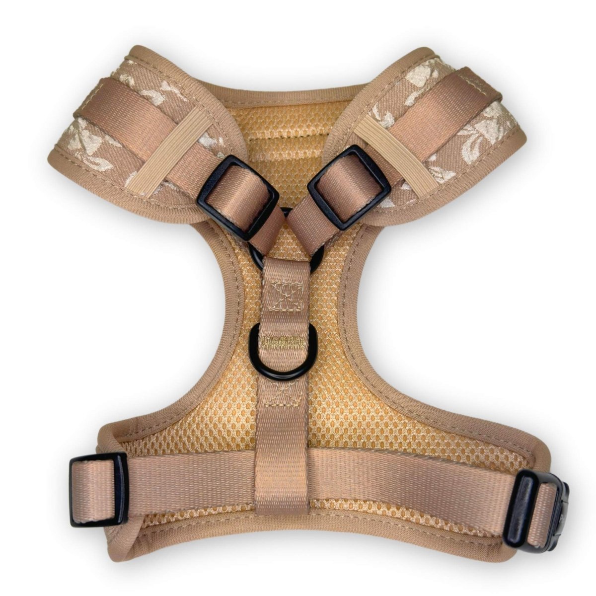 Toffee Latte Petals Adjustable Dog Harness