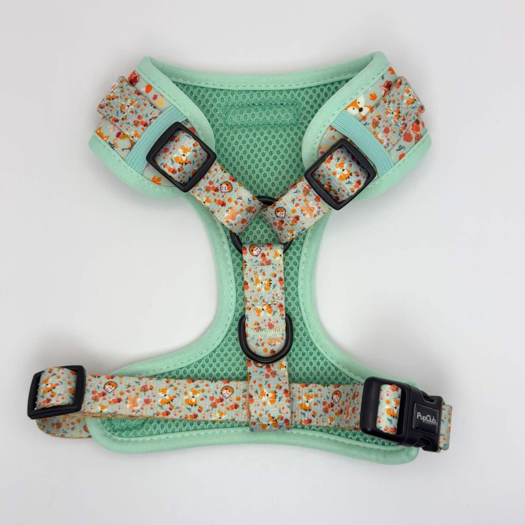 Woodland Friends Adjustable Dog Harness