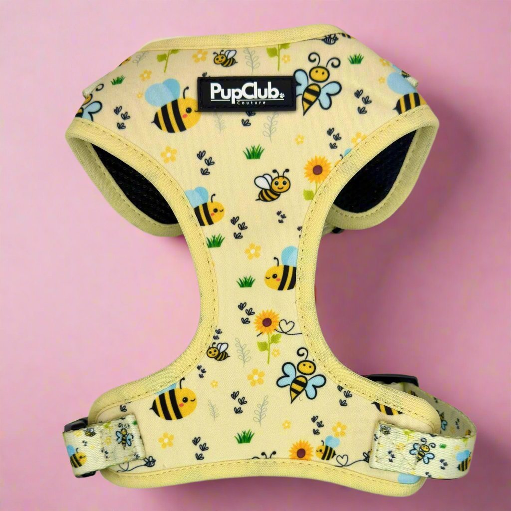 Bee-utiful Summer Adjustable Dog Harness
