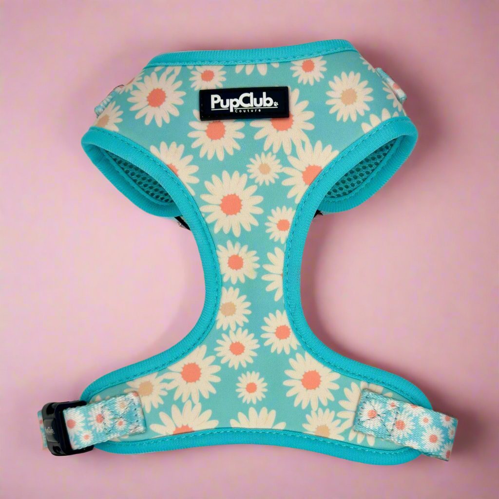 Adjustable Harness in Pastel Daisy