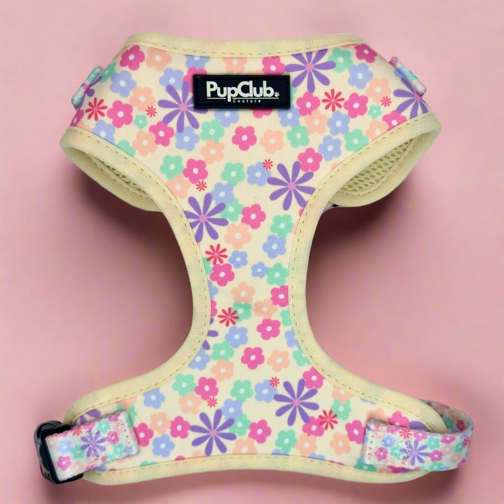 Pretty Petals Adjustable Dog Harness