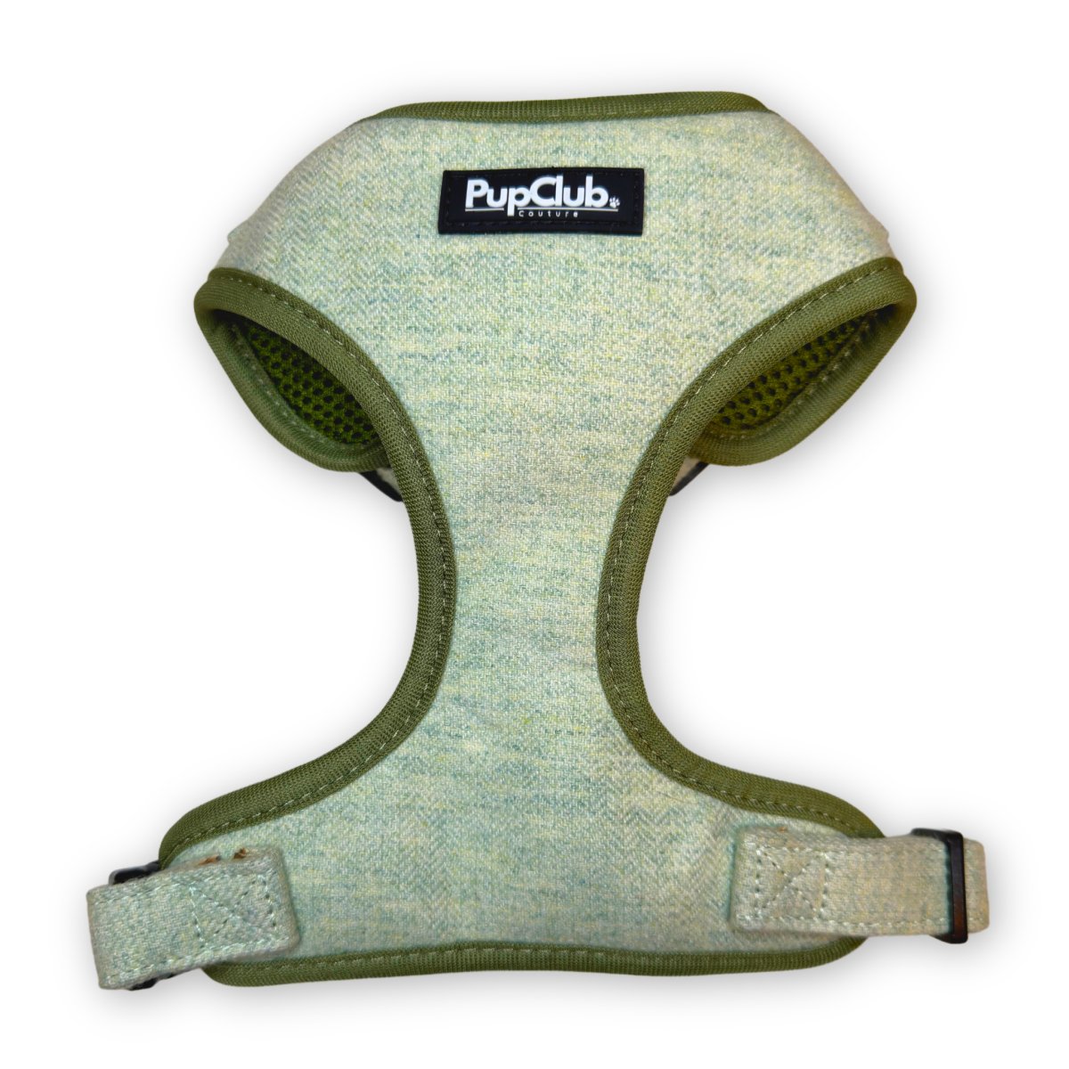 Tweed Adjustable Harness in Sage