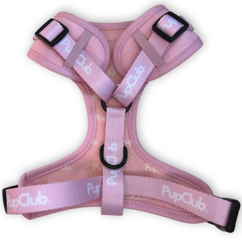 Adjustable Harness in Pastel Pink