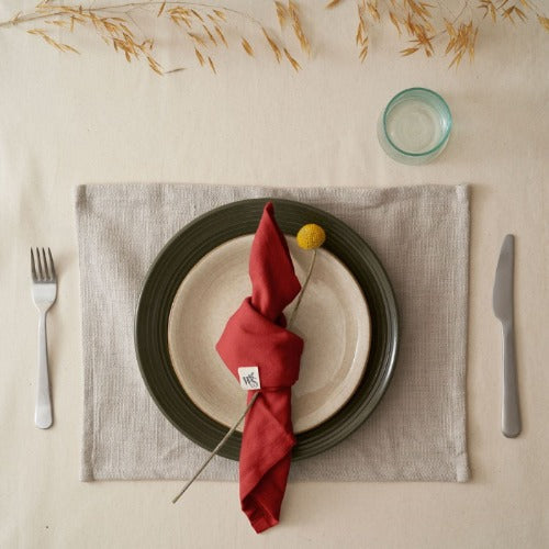 Organic Cotton Napkins Set of 4