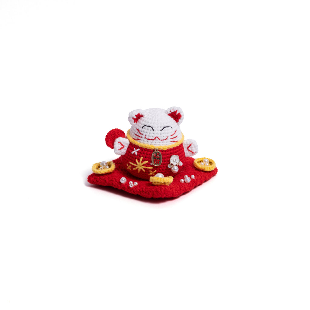 Lucky Cat Crochet Collection Adorable Fortune Feline Family