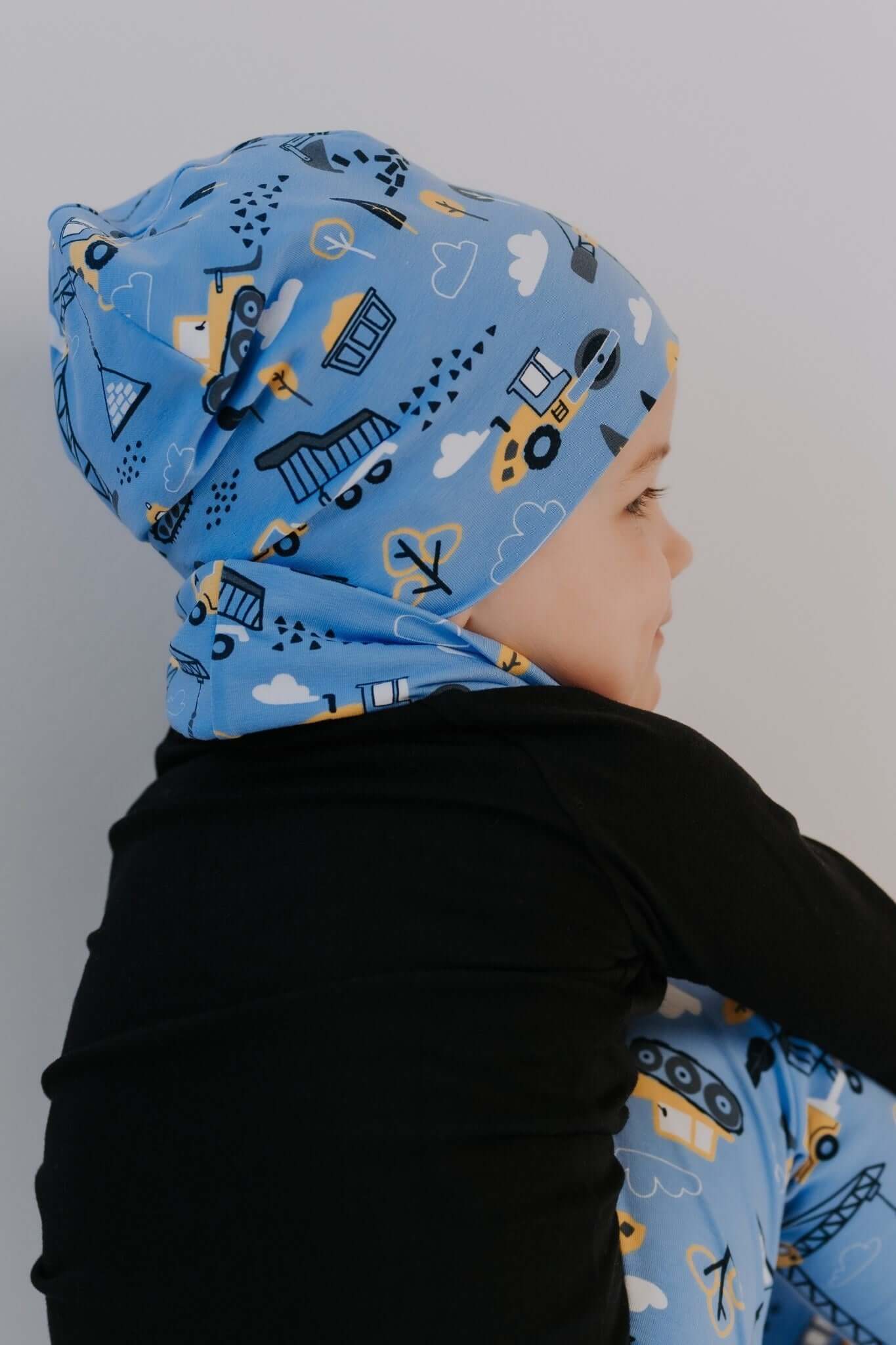 Double Cotton Hat DARGO - Perfect for Spring & Autumn, Bike Helmet Compatible, Made in Europe by Breden at www.brixbailey.com