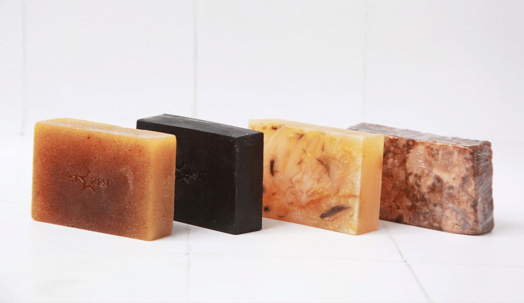 African Black Soap for Face, Body and Hair