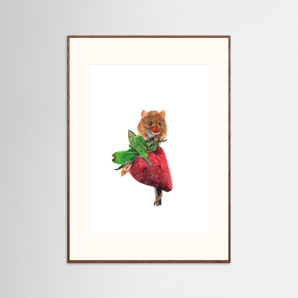 Field Mouse Wildlife Art Print