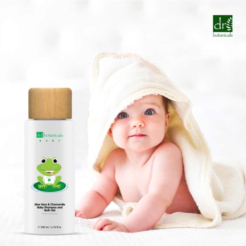 Aloe Vera and Chamomile Baby Shampoo and Bath Gel 200ml
