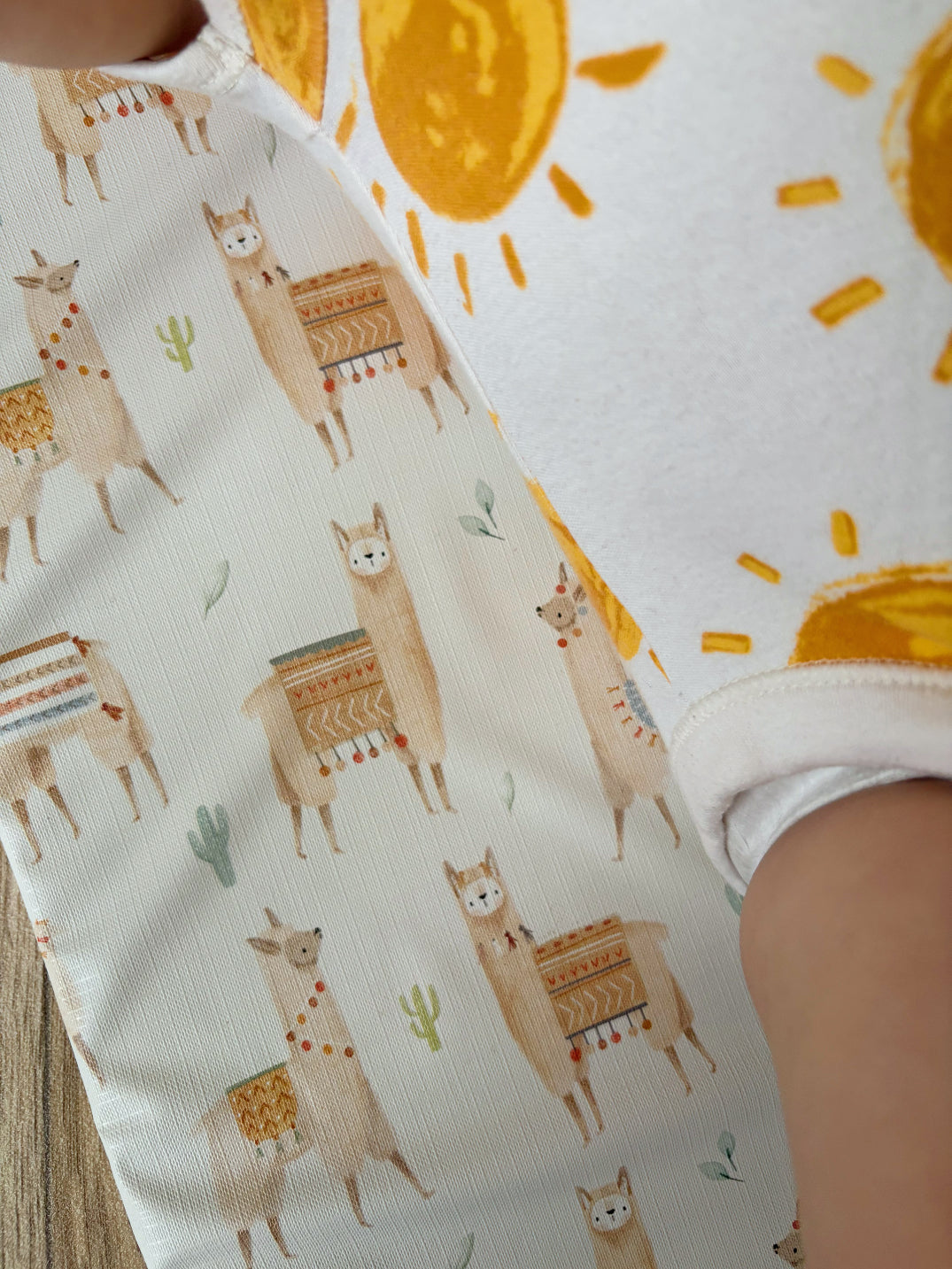 Travel Changing Mat - Alpacas