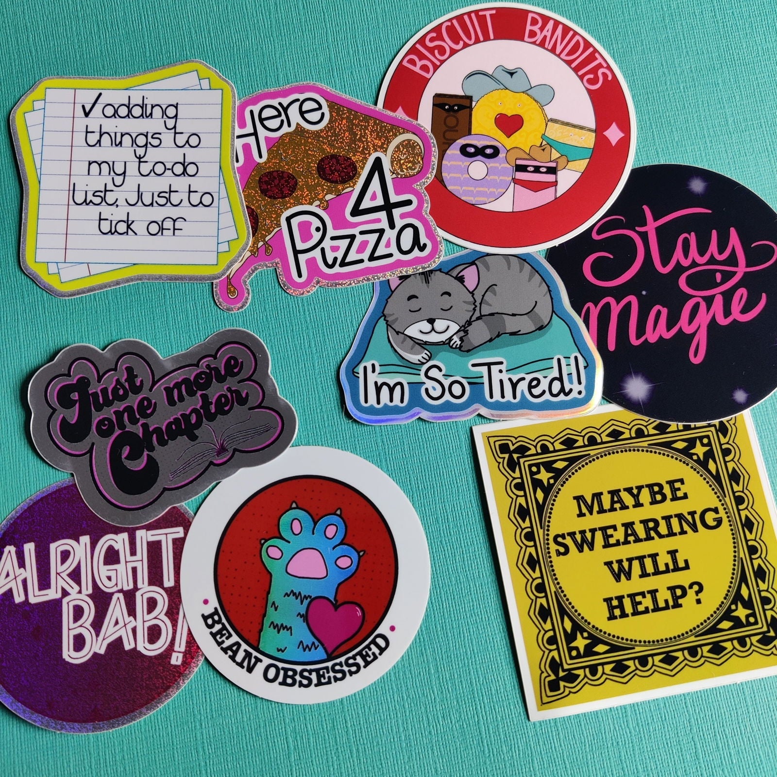 Alright Bab Birmingham Vinyl Sticker