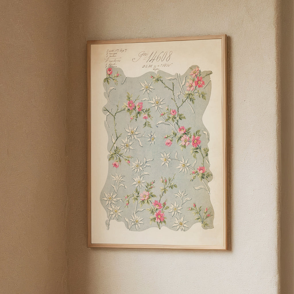 Angel Stars Vintage Archive Poster Print