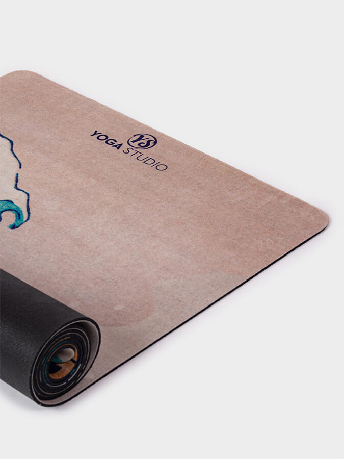 Vegan Suede Microfiber Yoga Mat 4mm