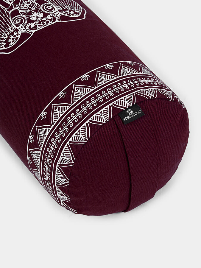 Organic Buckwheat Round Meditation Bolster Cushion
