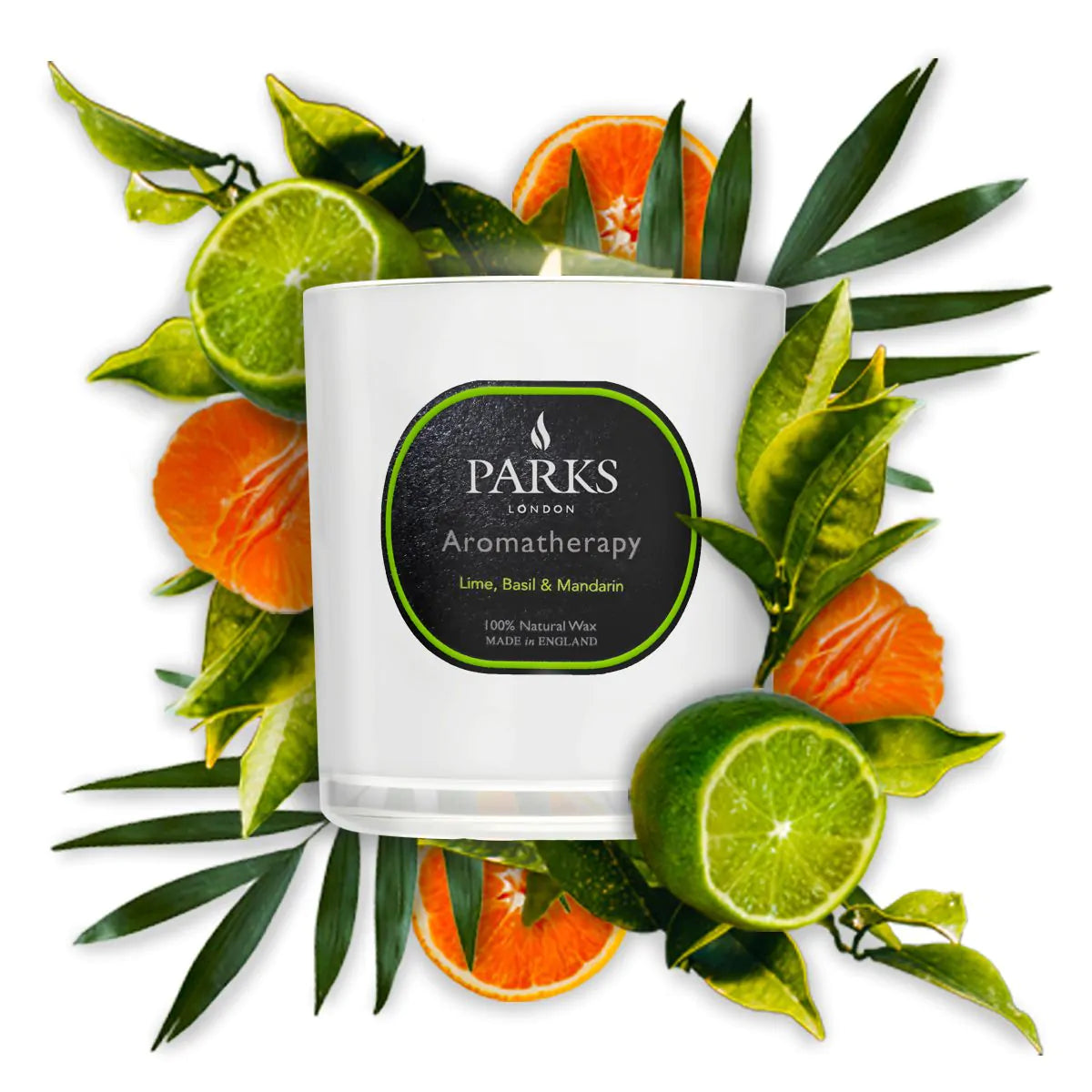 Lime Basil and Mandarin Candle 220g