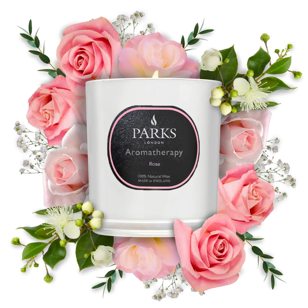 Rose Candle 220g Natural Wax