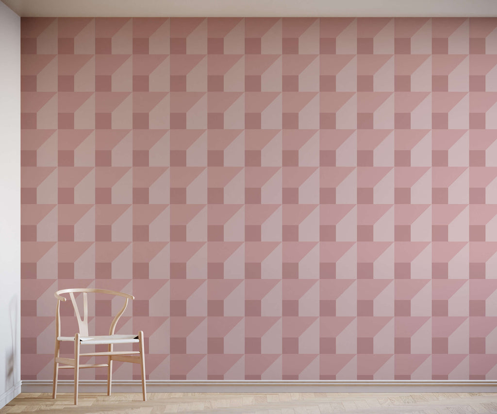 Arabella Modern Cube Wallpaper