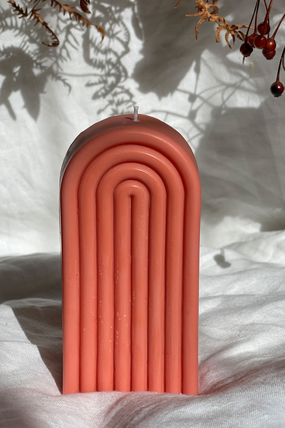 Tall Arch Candle Handcrafted Soy Wax