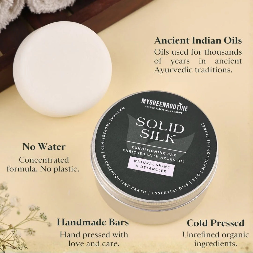 Argan Oil Conditioning Bar with Travel Tin and Sisal Exfoliator