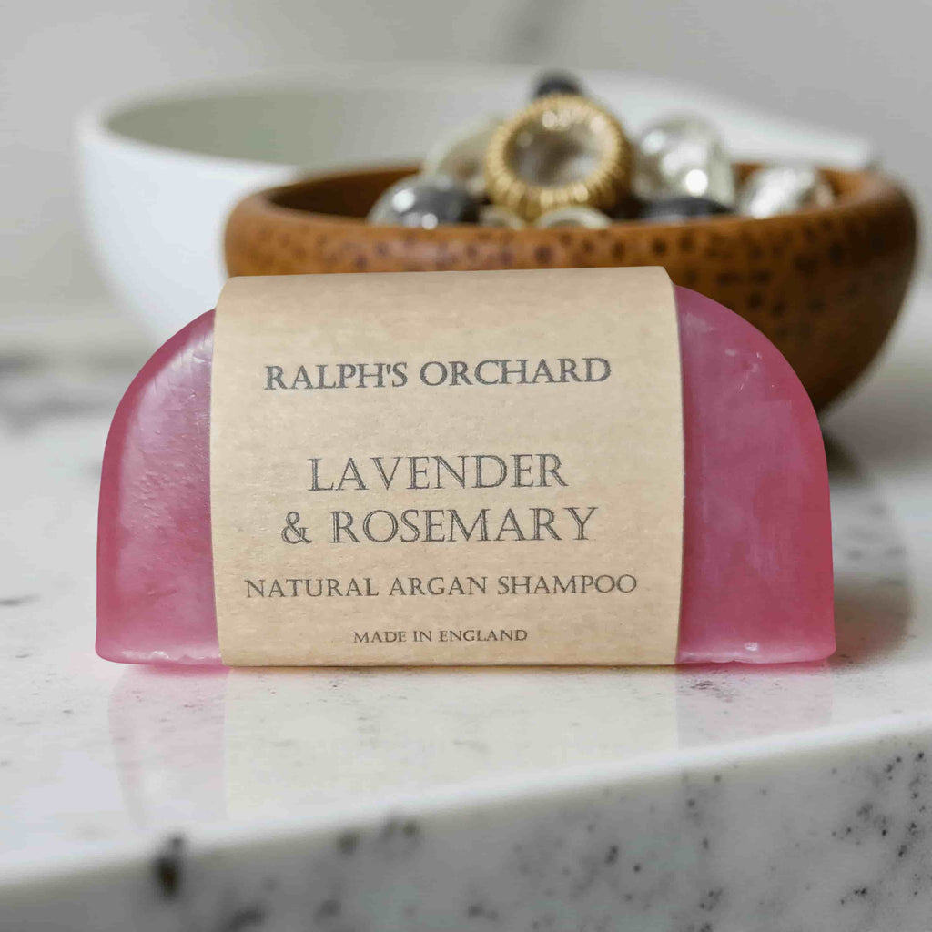 Solid Shampoo Bars with Argan Oil