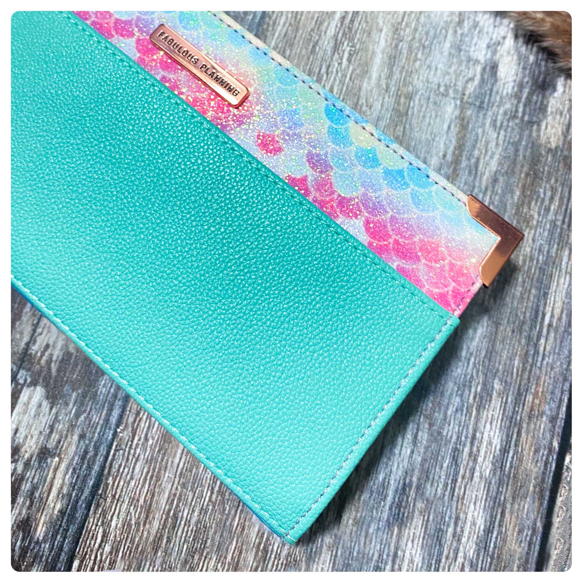 Ariel Mermaid Continental Purse in Vegan Leather