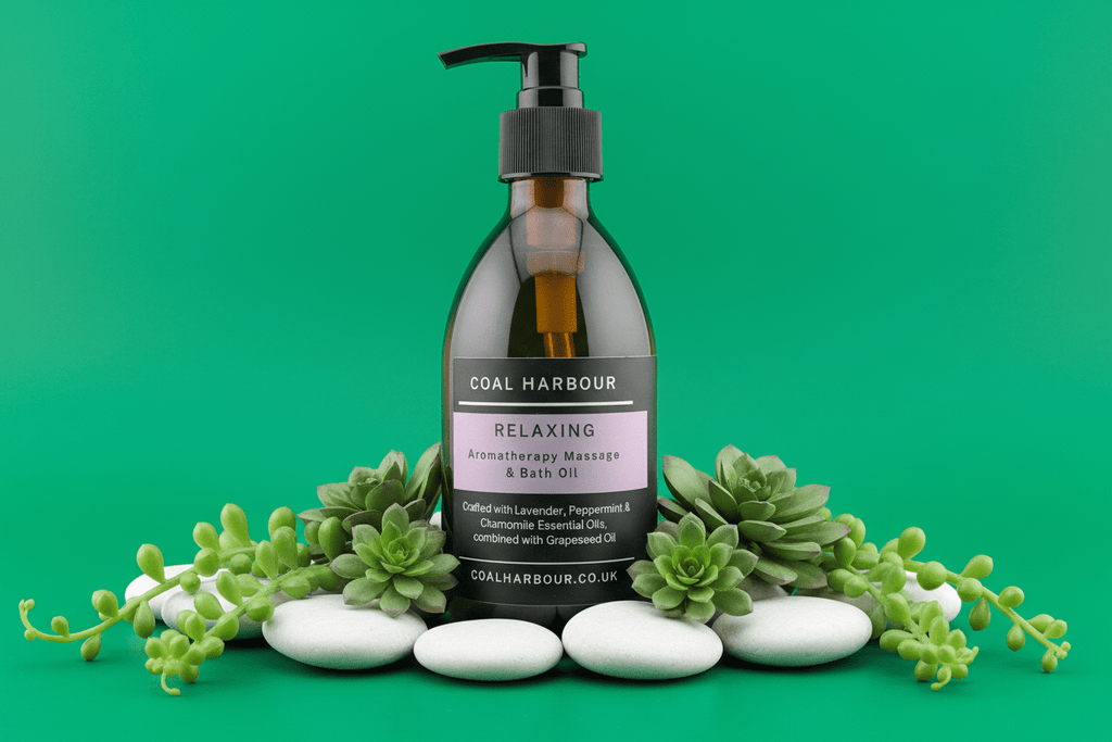 Lavender Peppermint and Chamomile Massage and Bath Oil