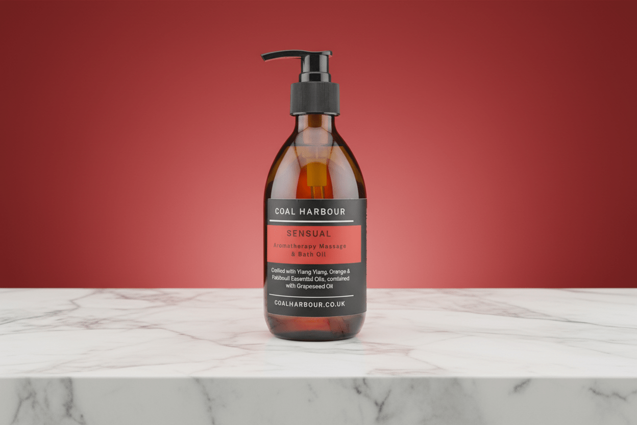 Sensual Aromatherapy Massage and Bath Oil