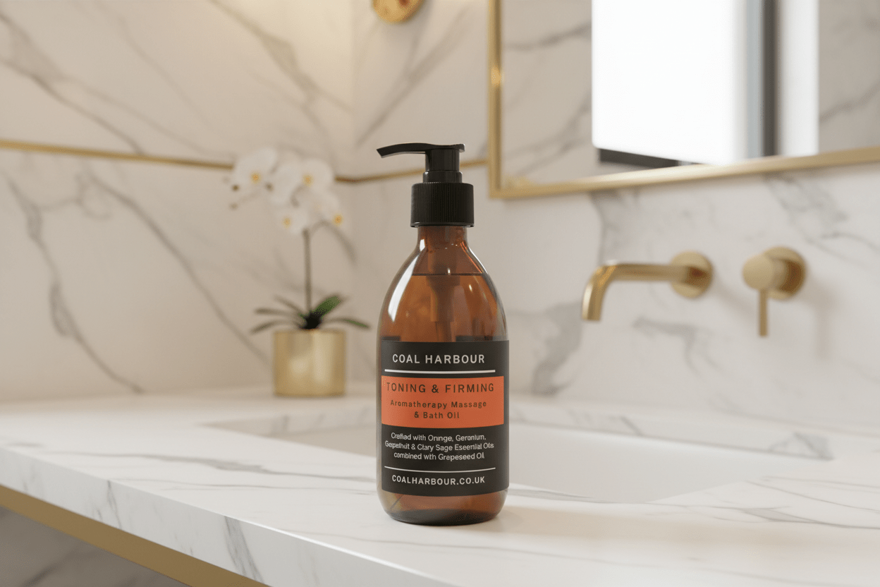 Toning and Firming Aromatherapy Massage and Bath Oil