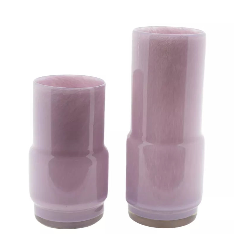 Glass Vase in Lilac