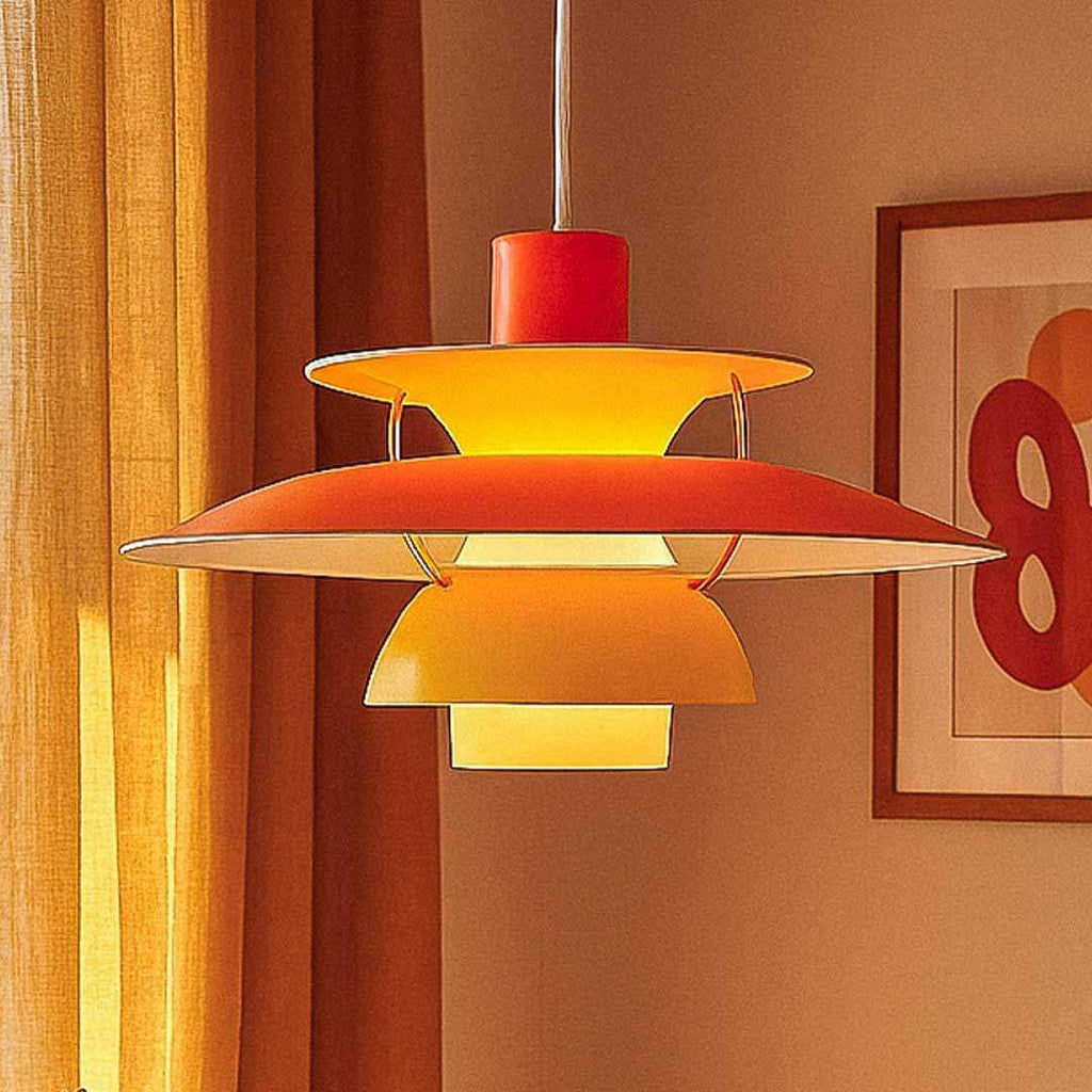 5 Shade Pendant Light in 11 Colors