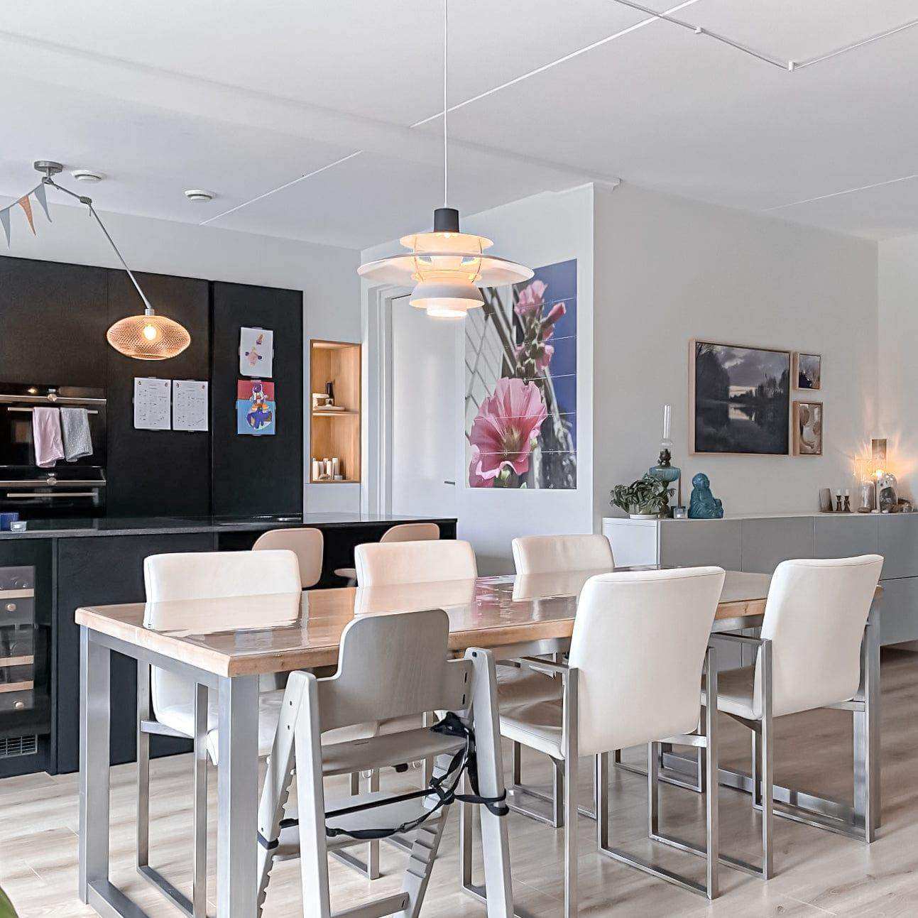 5 Shade Pendant Light in 11 Colors