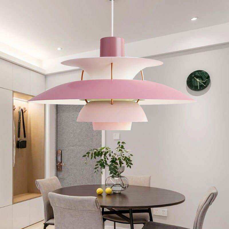 5 Shade Pendant Light in 11 Colors