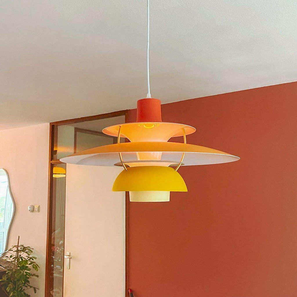 5 Shade Pendant Light in 11 Colors