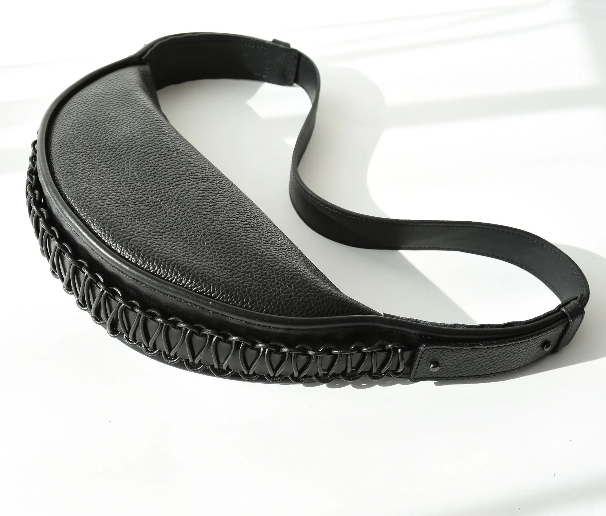 Ateena Handmade Leather Crossbody – Versatile & Durable by Gerda Retter Design at www.brixbailey.com