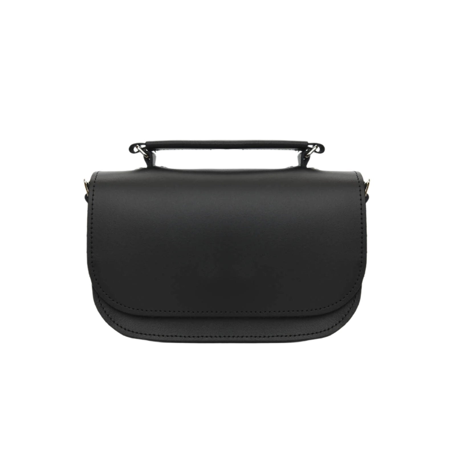 Aura Handmade Leather Bag in Black