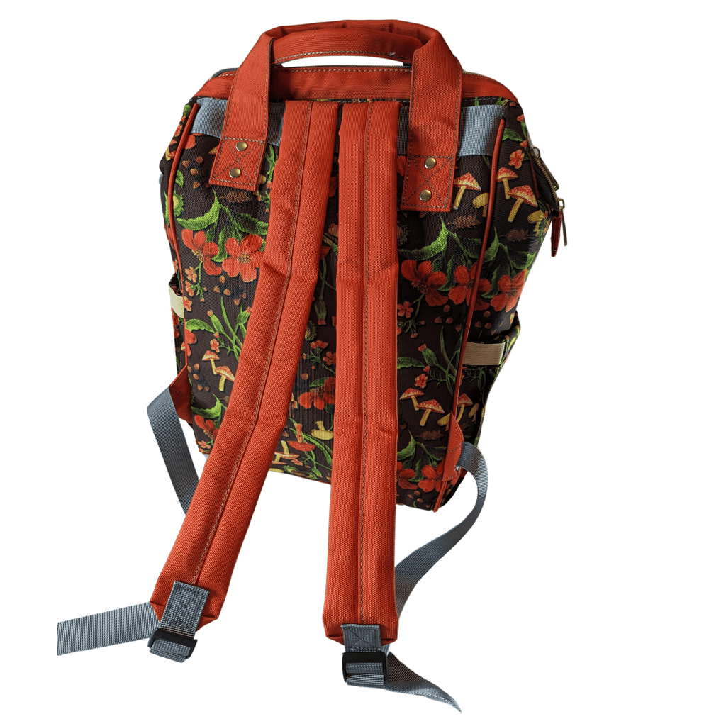 Autumn Mushrooms Baby Changing Bag S(Mush)y