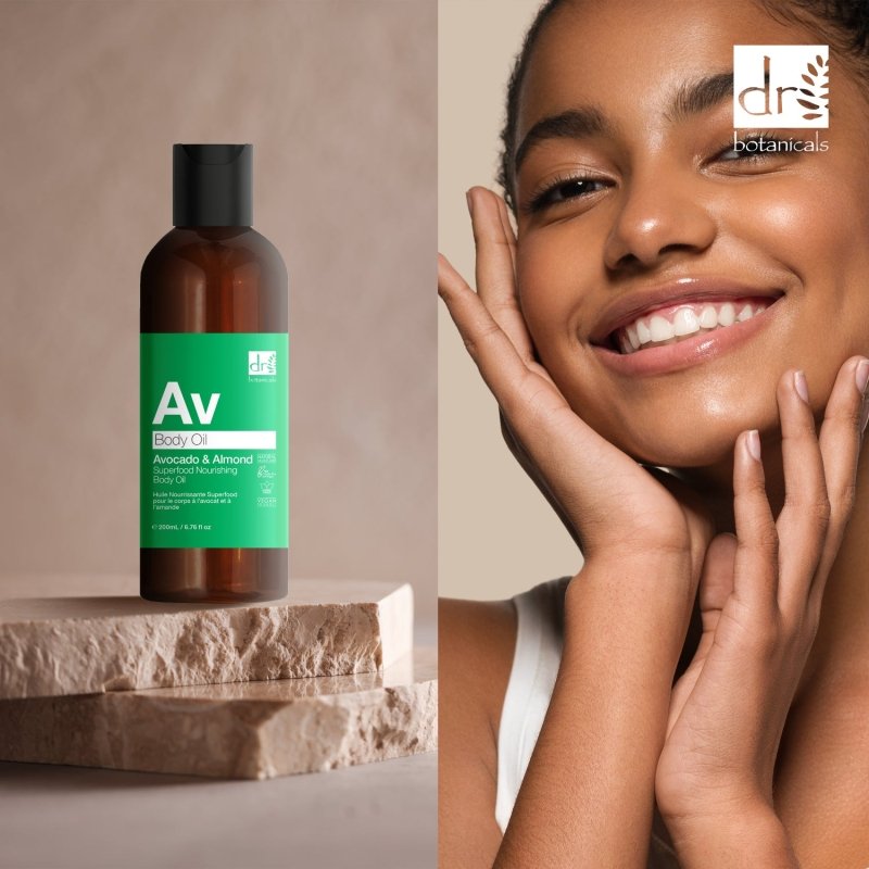 Avocado and Almond Superfood Nourishing Body Oil 200ml