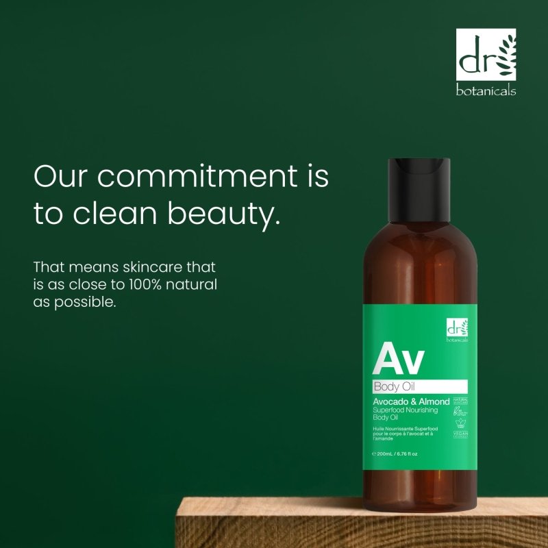 Avocado and Almond Superfood Nourishing Body Oil 200ml