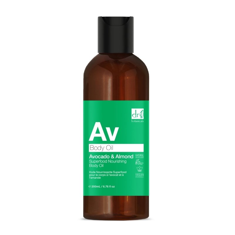 Avocado and Almond Superfood Nourishing Body Oil 200ml