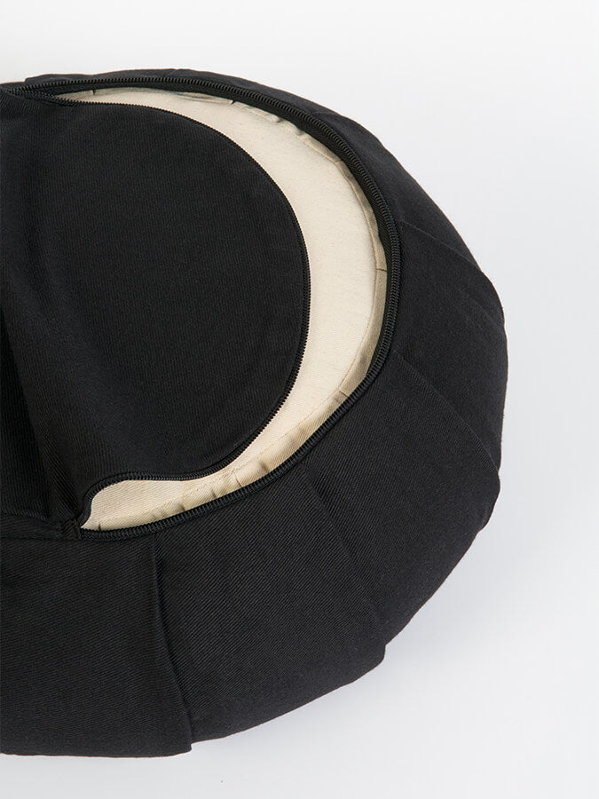 Organic Cotton Round Lotus Zafu Buckwheat Meditation Cushion