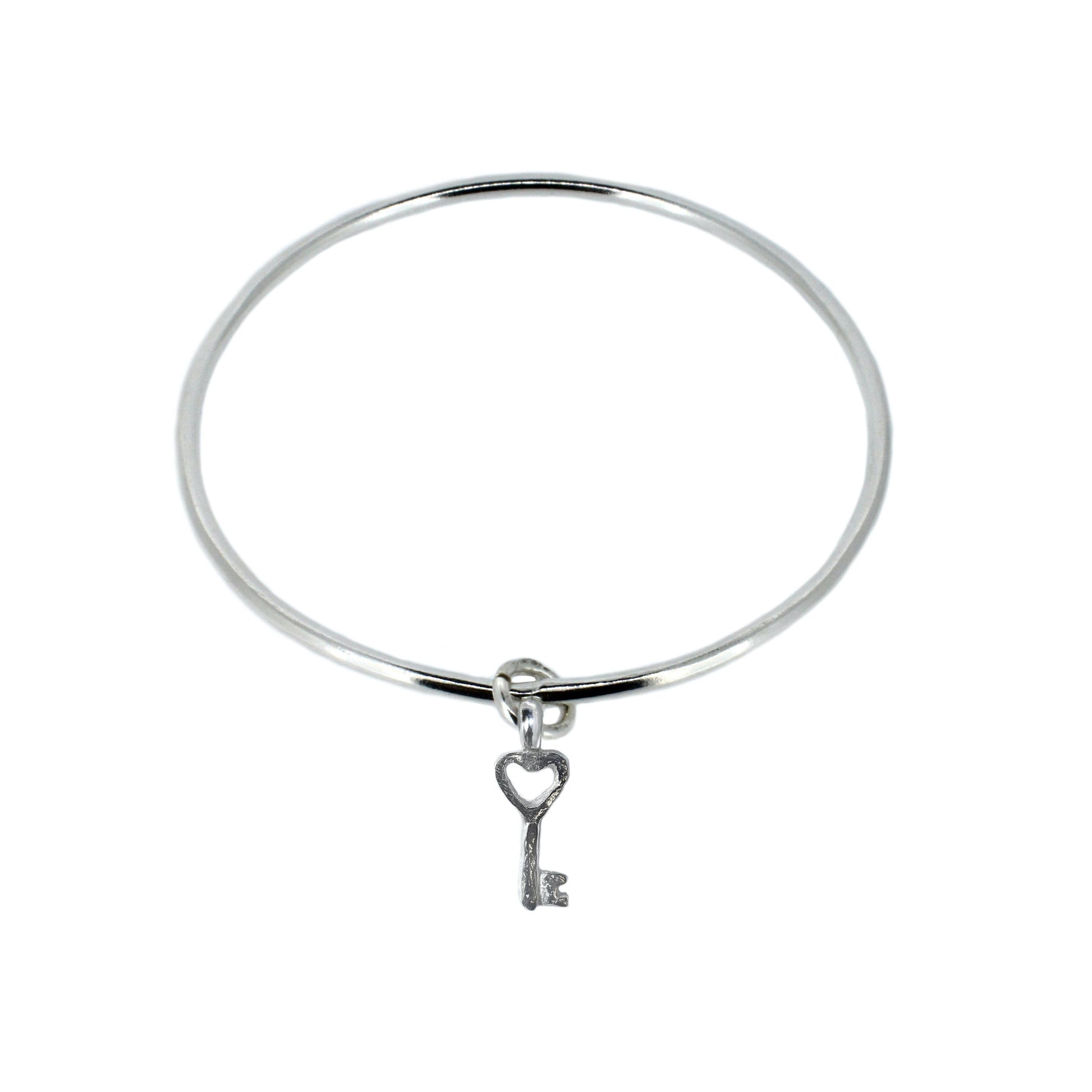 Key to My Heart Charm Bangle