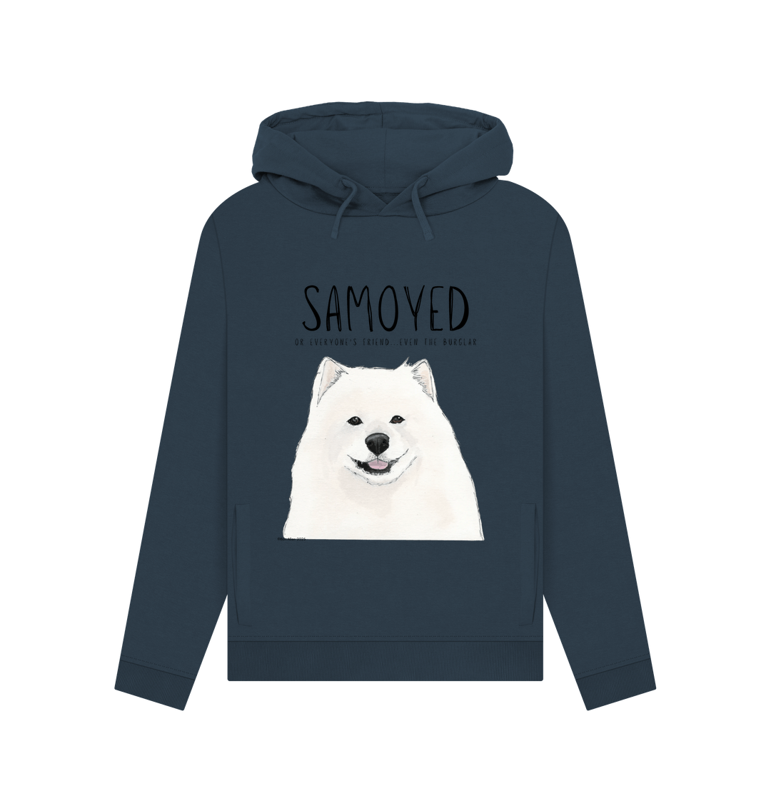 Samoyed Dog Lover Hoodie in Organic Cotton