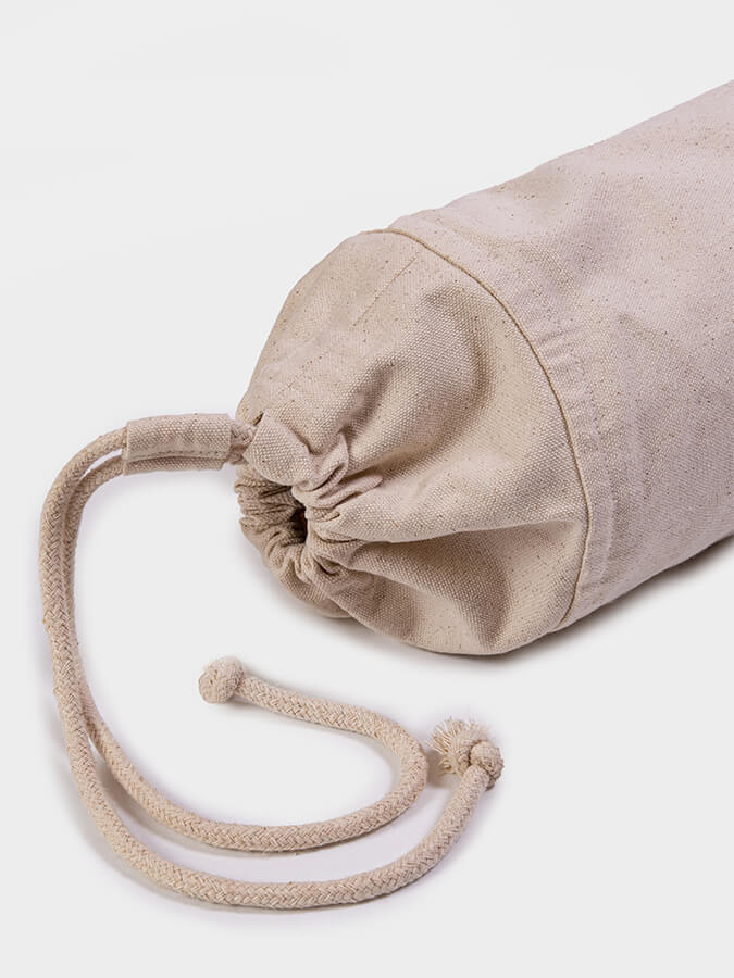 Organic Cotton Lotus Yoga Mat Bag