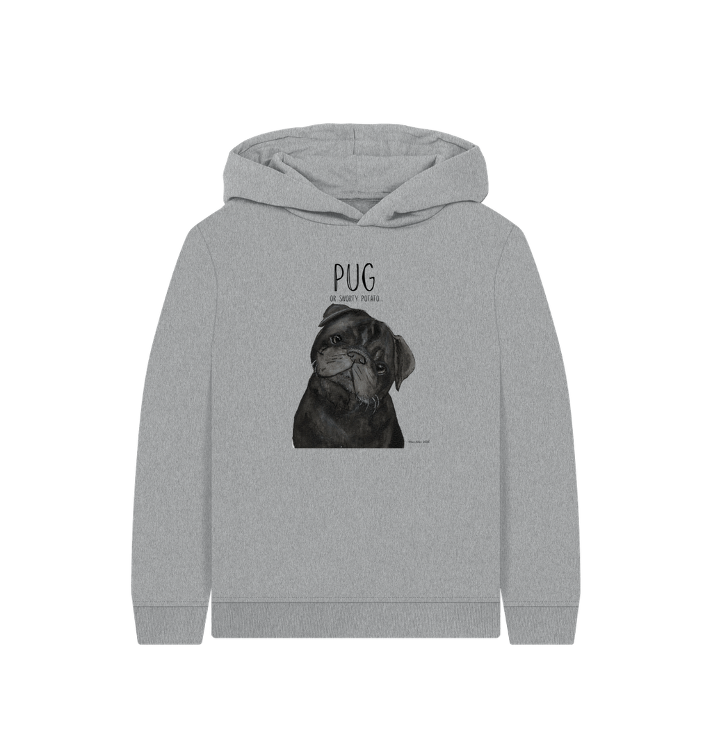 Pug Life Kids Hoodie Snorty Potato Edition