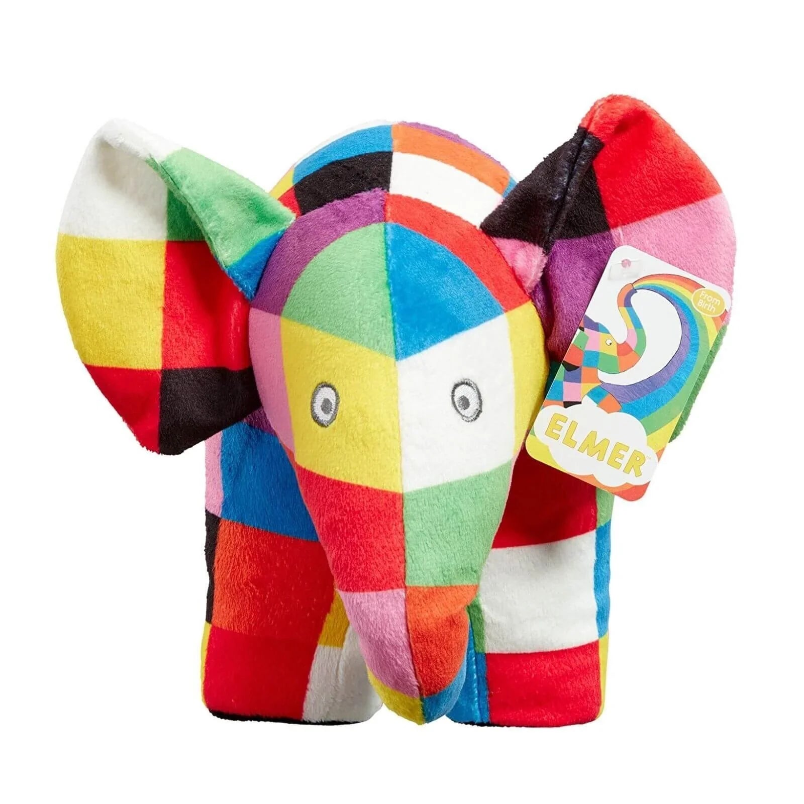 Elmer the Patchwork Elephant Soft Toy 20cm