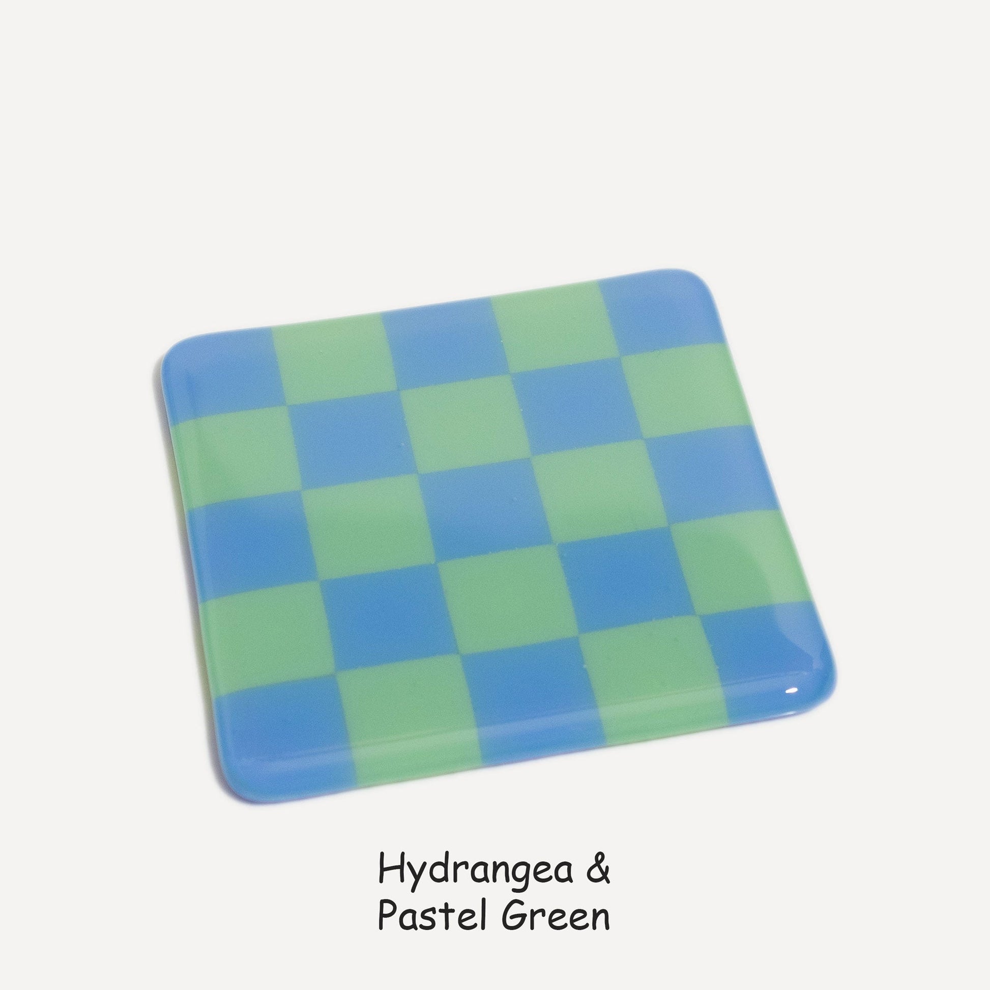 10cm Chequered Dual Colour Coaster Oceanside Collection