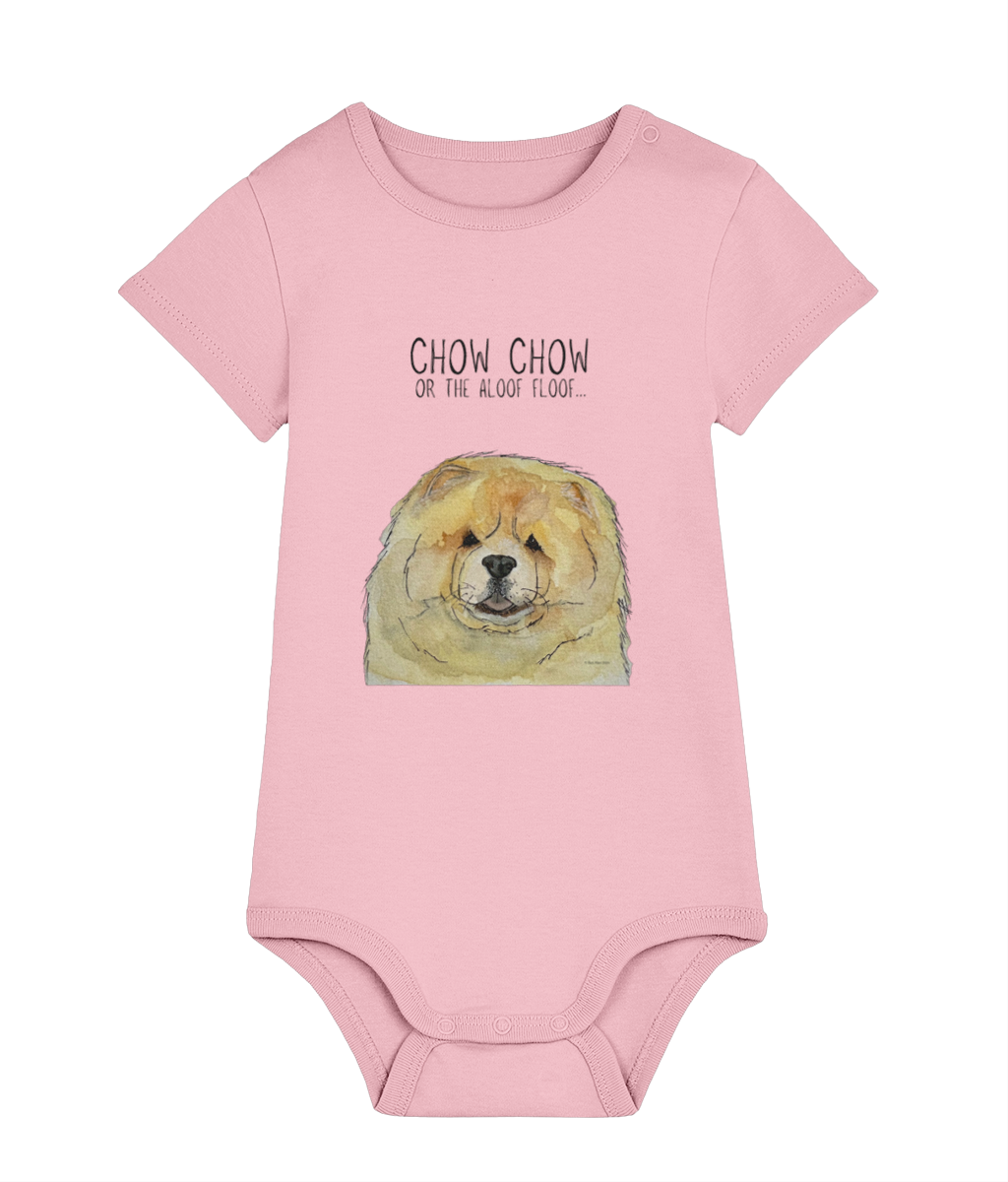 Fawn Chow Chow Baby Bodysuit