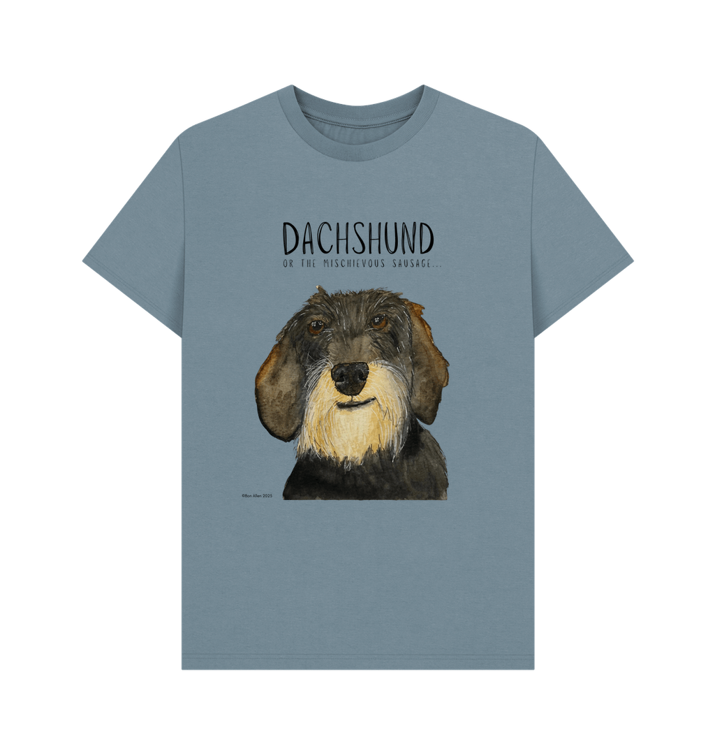 Wire Haired Dachshund T Shirt Mischievous Hot Dog Energy