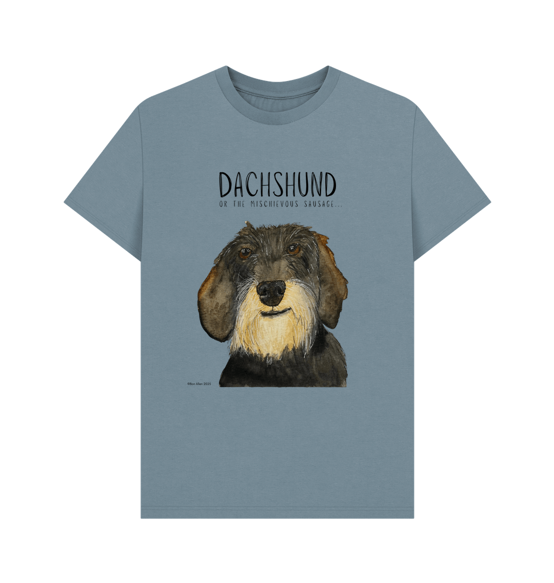 Wire Haired Dachshund T Shirt Mischievous Hot Dog Energy